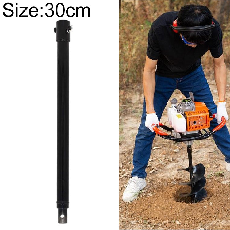Asta di prolunga per punta da trapano per piantatrice di trapano a terra per macchina da scavo, 20cm, 30cm, 50cm, 60cm