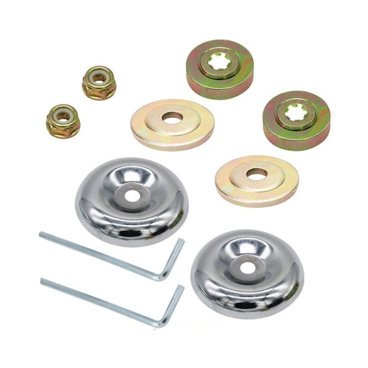 Accessori per la testa di lavoro del tosaerba Dado del coperchio di protezione della piastra di pressione del decespugliatore, Work Head 4 PCS/Set, Work Head 3 PCS/Set, Work Head 3 PCS/Set + Hexagon, Work Head 10 PCS/Set