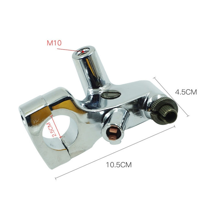 Accessori di Modifica del motociclo Supporto Riflettente Specchio Codice Staffa Maniglia Per Honda VT600 / VT750 / STEED400, Handle Bracket (Black), Handle Bracket (Electric Plating)