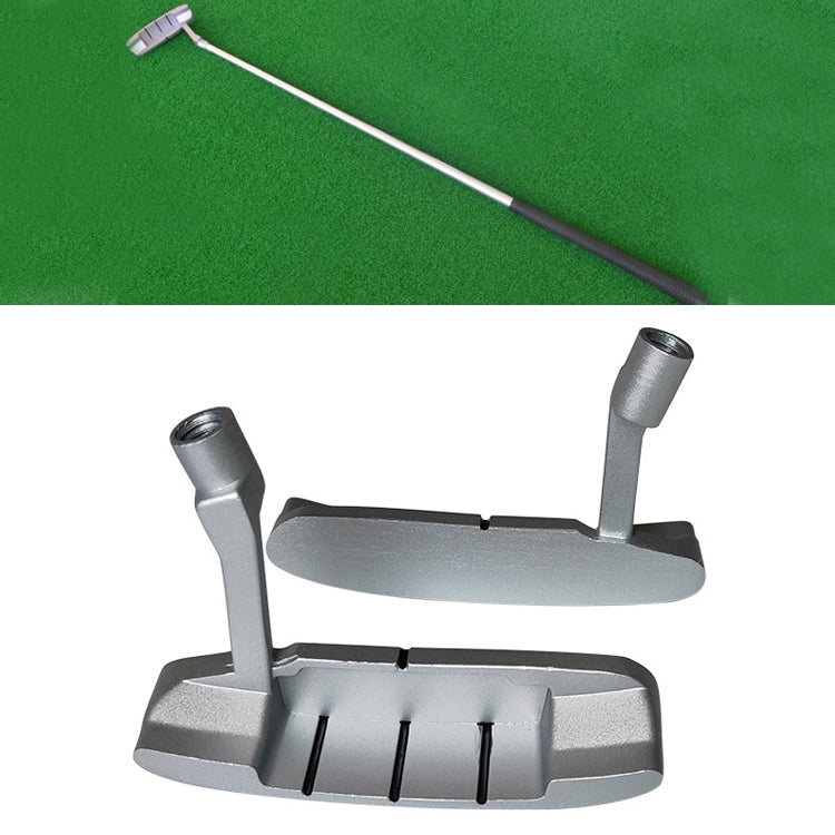 Testa del putter da golf su un lato per bambini da 2 pezzi Testa del putter da pratica in lega di zinco, Putter Head