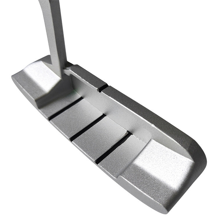 Testa del putter da golf su un lato per bambini da 2 pezzi Testa del putter da pratica in lega di zinco, Putter Head