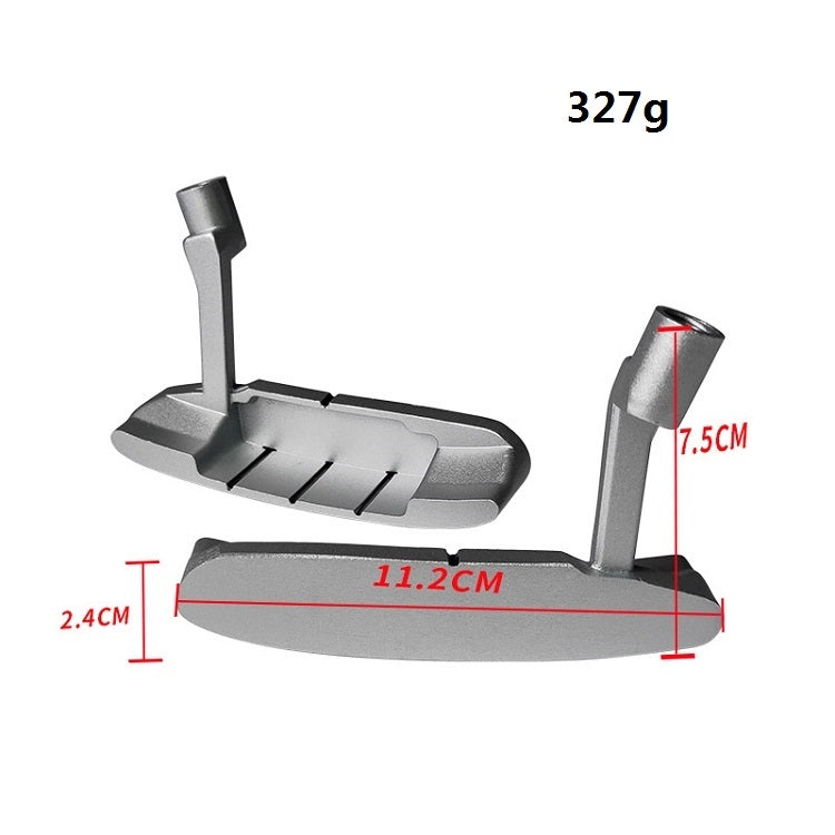 Testa del putter da golf su un lato per bambini da 2 pezzi Testa del putter da pratica in lega di zinco, Putter Head
