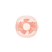 Mini ventilatore USB muto per studenti desktop portatile da esterno, White, Pink, Blue