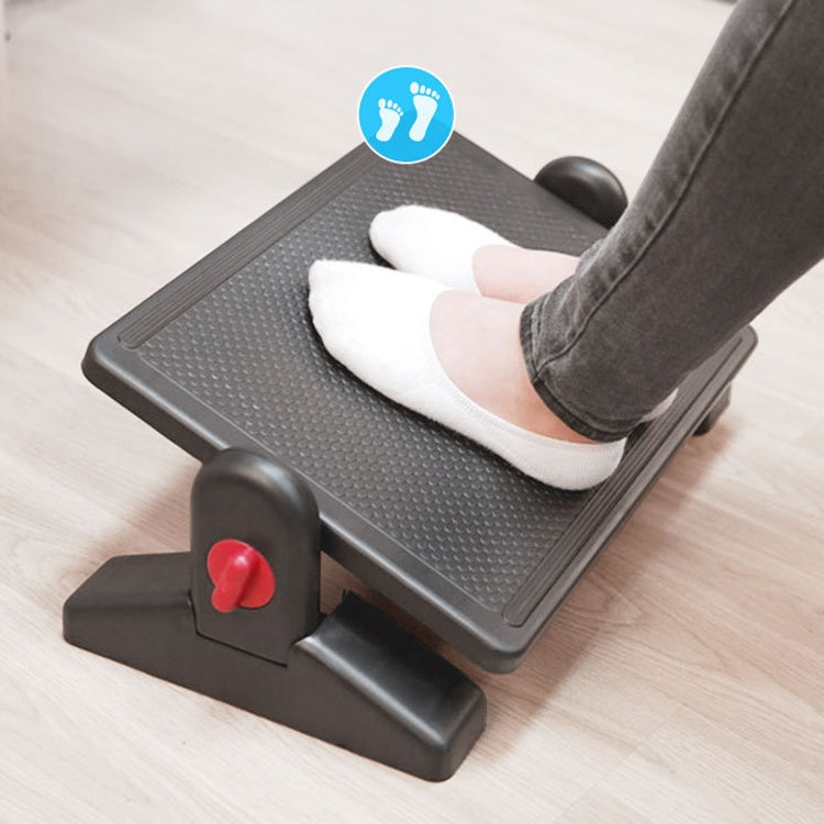 Poggiapiedi ergonomico da ufficio regolabile in altezza