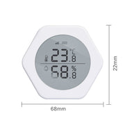 LQ-WS1 Tuya Smart Home Sensore di temperatura e umidità per il controllo wireless dell'interno, LQ-WS1