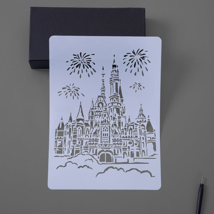 Modello di pittura serie di costruzioni Modello di etichetta A4 per città a tema, Tower System (5pcs / Set), Sailing Line(5pcs / Set), 1 Paris Tower, 2 London Bridge, 3 Pisa Tower, 4 Big Ben, 5 Taj Mahal, 6 White House, 7 Castle, 8 Five-storied Pagoda ...