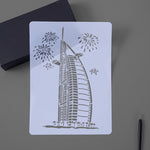 Modello di pittura serie di costruzioni Modello di etichetta A4 per città a tema, Tower System (5pcs / Set), Sailing Line(5pcs / Set), 1 Paris Tower, 2 London Bridge, 3 Pisa Tower, 4 Big Ben, 5 Taj Mahal, 6 White House, 7 Castle, 8 Five-storied Pagoda ...