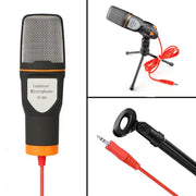 Microfono cablato SF-666 con cavo 3,5 mm e staffa