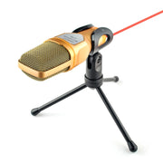 Microfono cablato SF-666 con cavo 3,5 mm e staffa