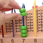 Cornice in legno per calcolo perline educazione bambini