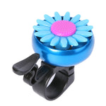 Campanello in alluminio con fiore per campanello per bicicletta da 5 pezzi, Bicycle Bell(Yellow), Bicycle Bell(Blue), Bicycle Bell(Red)