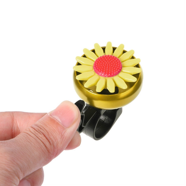 Campanello in alluminio con fiore per campanello per bicicletta da 5 pezzi, Bicycle Bell(Yellow), Bicycle Bell(Blue), Bicycle Bell(Red)