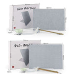 Pennello da scrittura Set per esercitazioni di calligrafia ad acqua Lavagna per scrittura ad acqua Panno per scrittura ad acqua riutilizzabile, A4, A3