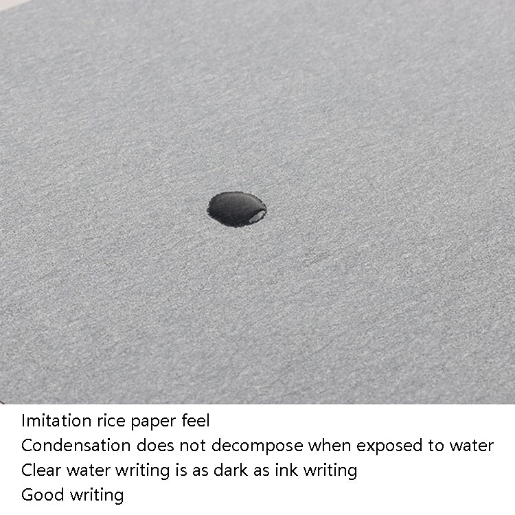 Pennello da scrittura Set per esercitazioni di calligrafia ad acqua Lavagna per scrittura ad acqua Panno per scrittura ad acqua riutilizzabile, A4, A3