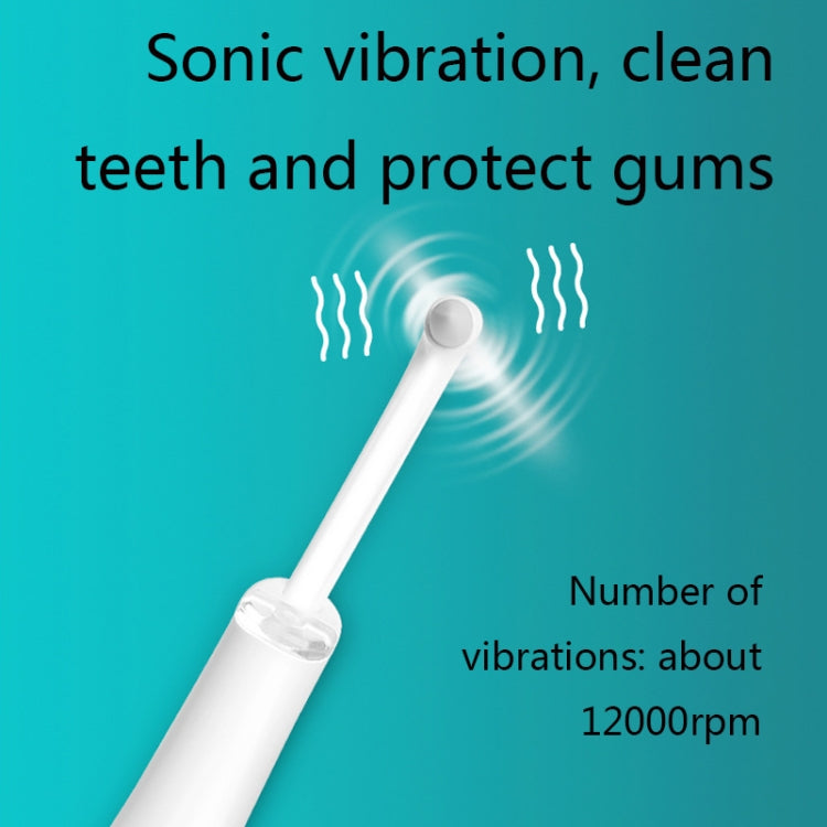 2319-S-51 Strumento per la pulizia dentale portatile per scaler sonico domestico, White, Blue Black
