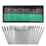 Set 3 pezzi 30 teste diamantate per smalto unghie