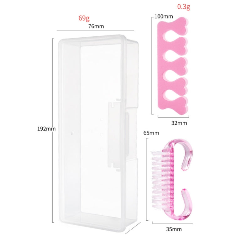 FABIYAN Set di strumenti per nail art in titanio colorato Cesoie per pelle morta Pinza per lima per unghie in acciaio, 13 In 1, 14 In 1, 4 In 1, 2 In 1