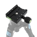 QR60 Base del morsetto per piastra a sgancio rapido in lega di alluminio da 60 mm, QR60