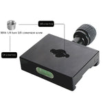 QR60 Base del morsetto per piastra a sgancio rapido in lega di alluminio da 60 mm, QR60