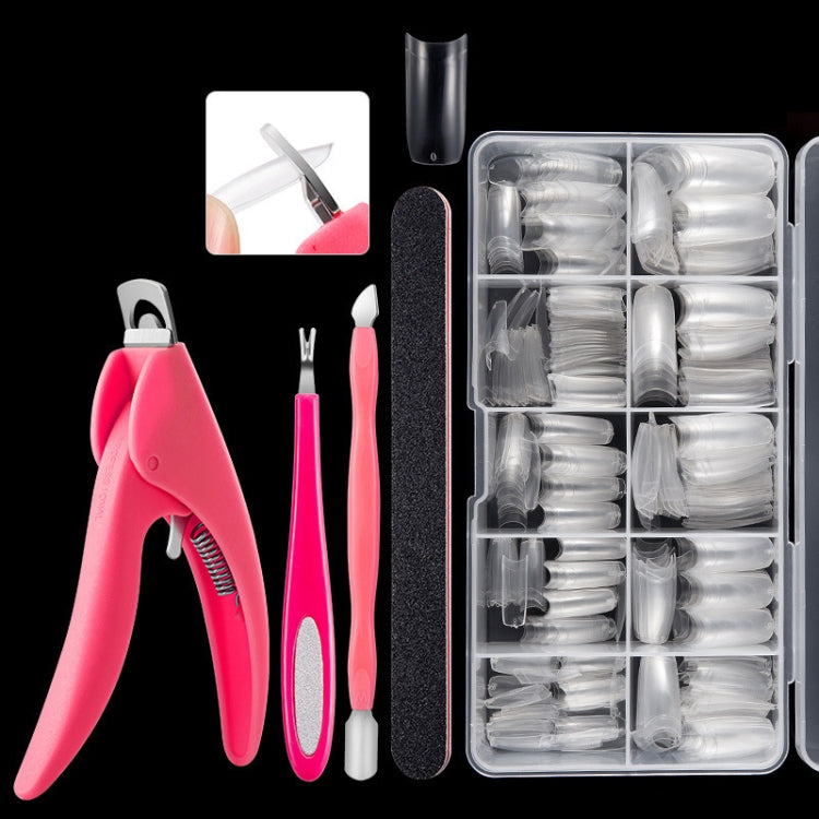Set di strumenti per manicure Set di taglio parola per unghie, Transparent French, Natural French, Transparent Semi-post, Natural Semi-post, Transparent Full Post, Natural Full Post, Transparent French Large Set, Transparent Semi-post Large Set        ...
