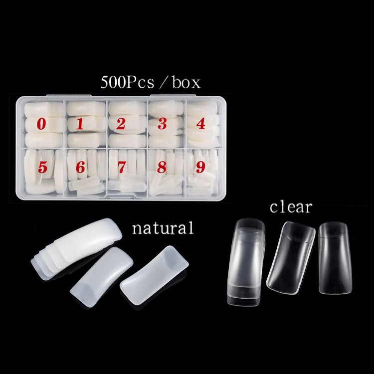 Set di strumenti per manicure Set di taglio parola per unghie, Transparent French, Natural French, Transparent Semi-post, Natural Semi-post, Transparent Full Post, Natural Full Post, Transparent French Large Set, Transparent Semi-post Large Set        ...