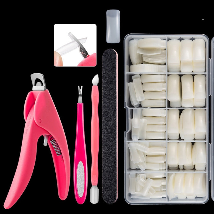 Set di strumenti per manicure Set di taglio parola per unghie, Transparent French, Natural French, Transparent Semi-post, Natural Semi-post, Transparent Full Post, Natural Full Post, Transparent French Large Set, Transparent Semi-post Large Set        ...
