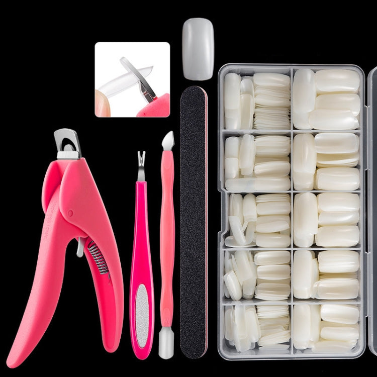 Set di strumenti per manicure Set di taglio parola per unghie, Transparent French, Natural French, Transparent Semi-post, Natural Semi-post, Transparent Full Post, Natural Full Post, Transparent French Large Set, Transparent Semi-post Large Set        ...