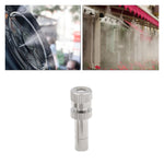 10 PCS 6mm Ugello di nebulizzazione per nebbia a innesto rapido per umidificazione e depolverazione di raffreddamento, 0.15mm, 0.2mm, 0.3mm, 0.4mm, 0.5mm, 0.6mm, 0.7mm, 0.8mm