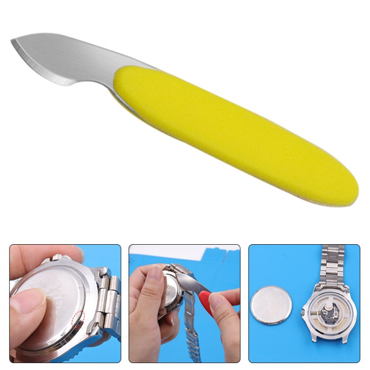 10 strumenti per la riparazione di orologi, strumenti per la copertura del tavolo da lavoro, Yellow, Red