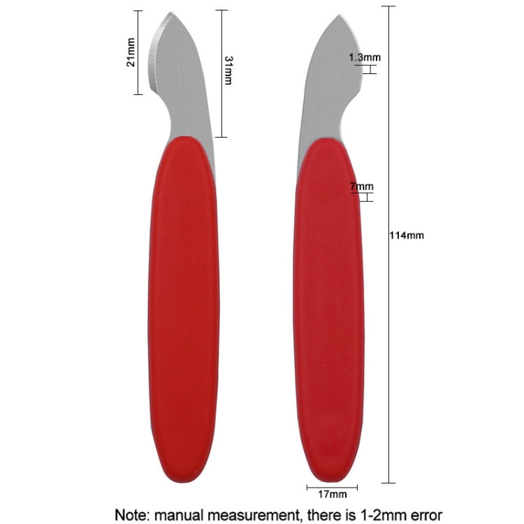 10 strumenti per la riparazione di orologi, strumenti per la copertura del tavolo da lavoro, Yellow, Red