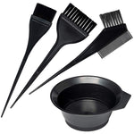 5 set set di strumenti per pettine per tintura per capelli Set di pennelli per la cura della ciotola di miscelazione per parrucchieri