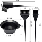 5 set set di strumenti per pettine per tintura per capelli Set di pennelli per la cura della ciotola di miscelazione per parrucchieri
