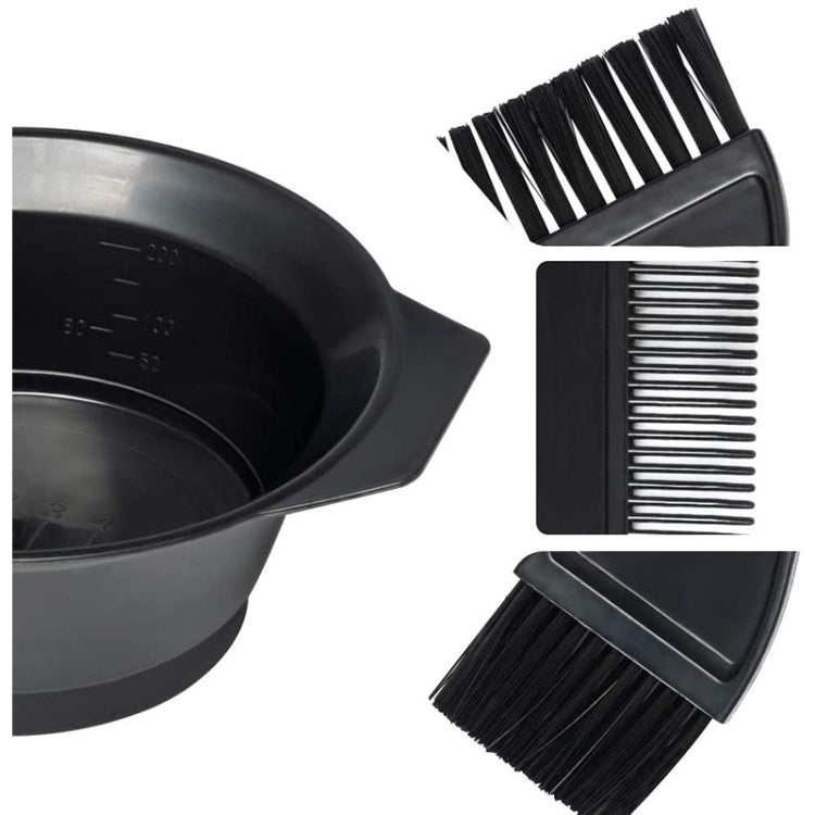 5 set set di strumenti per pettine per tintura per capelli Set di pennelli per la cura della ciotola di miscelazione per parrucchieri