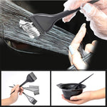 5 set set di strumenti per pettine per tintura per capelli Set di pennelli per la cura della ciotola di miscelazione per parrucchieri