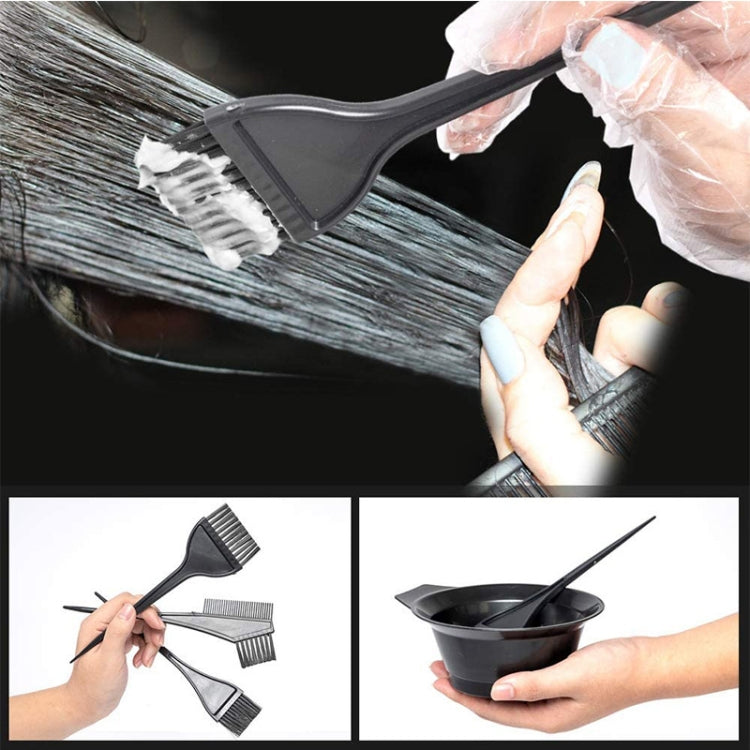 5 set set di strumenti per pettine per tintura per capelli Set di pennelli per la cura della ciotola di miscelazione per parrucchieri