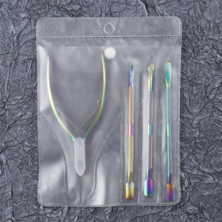 FABIYAN Set di strumenti per nail art con spinta in acciaio per taglio della pelle morta in acciaio inossidabile, Set 1, Set 2, Set 3, 3 Sets-Set 4, Set 5, Set 6, Set 7, Set 8, Set 9, Set 10, Set 11, Set 12, Set 13, Set 14, Set 15, Set 16