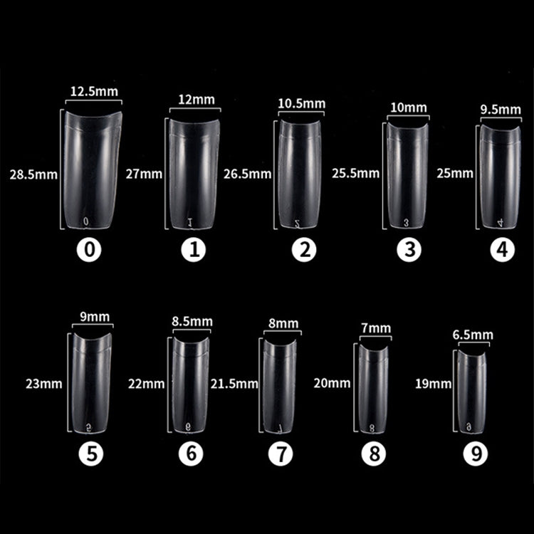 FABIYAN Set di pennelli per unghie Set di pezzi per unghie Set di forniture per lucidatura per unghie, Natural Semi-sticked Small Set, Transparent Semi-sticked Small Set, Natural Full-sticked Small Set, Transparent Full-sticked Small Set               ...