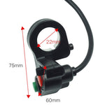 Accessori modificati per motocicletta Altoparlante multifunzione Spostamento dell'interruttore della luce di svolta, Multi-Function Switch