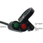Accessori modificati per motocicletta Altoparlante multifunzione Spostamento dell'interruttore della luce di svolta, Multi-Function Switch