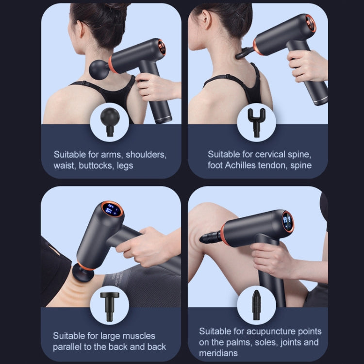 I muscoli rilassano il massaggiatore, l'attrezzatura per il fitness, la pistola per fascia, Professional Model (Black), Storage Model (Black), Flagship Model (6 Gears Gray), Flagship Upgrade (6 Gears Gray), Flagship Upgrade (6 Gears Green)