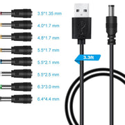 Cavo di alimentazione CC Spina di interscambio USB multifunzione Cavo di ricarica USB, 8 in 1, 11 in 1