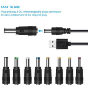 Cavo di alimentazione CC Spina di interscambio USB multifunzione Cavo di ricarica USB, 8 in 1, 11 in 1