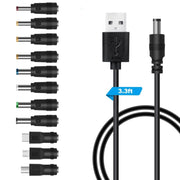 Cavo di alimentazione CC Spina di interscambio USB multifunzione Cavo di ricarica USB, 8 in 1, 11 in 1