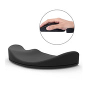 Supporto per polso in silicone Mouse Pad Mobile Palm Rest Office Hand Rest, Black Right Hand
