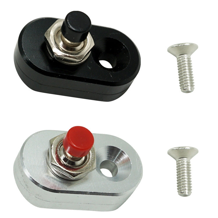Accessori per la modifica della motocicletta Interruttore sul manubrio Fari Faretti Luci di sorpasso Spegnimento Avvio Avvio Corno di accensione Interruttore combinato, Single Switch Black, Single Switch Silver, Double Switch Black, Double Switch Silver