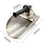 Pala da sabbia in oro in acciaio inossidabile, Sand Shovel