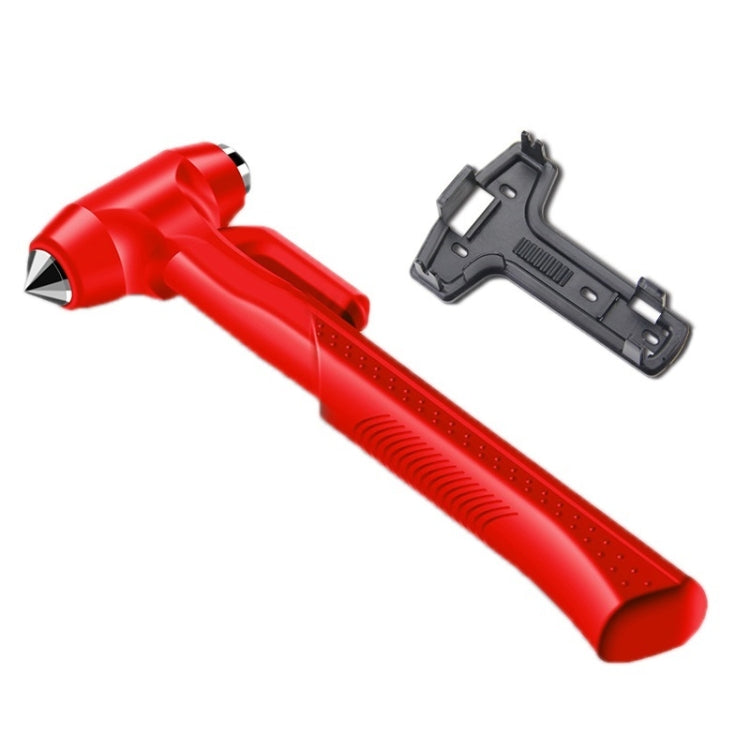 Martello salvavita per la sicurezza dell'auto, interruttore per finestrini multifunzionale di emergenza per auto, Upgraded Black, Upgraded Red, Ordinary Red, Deluxed Black With Fixed Rack, Deluxed Red With Fixed Rack, Deluxed Silver 3 in 1