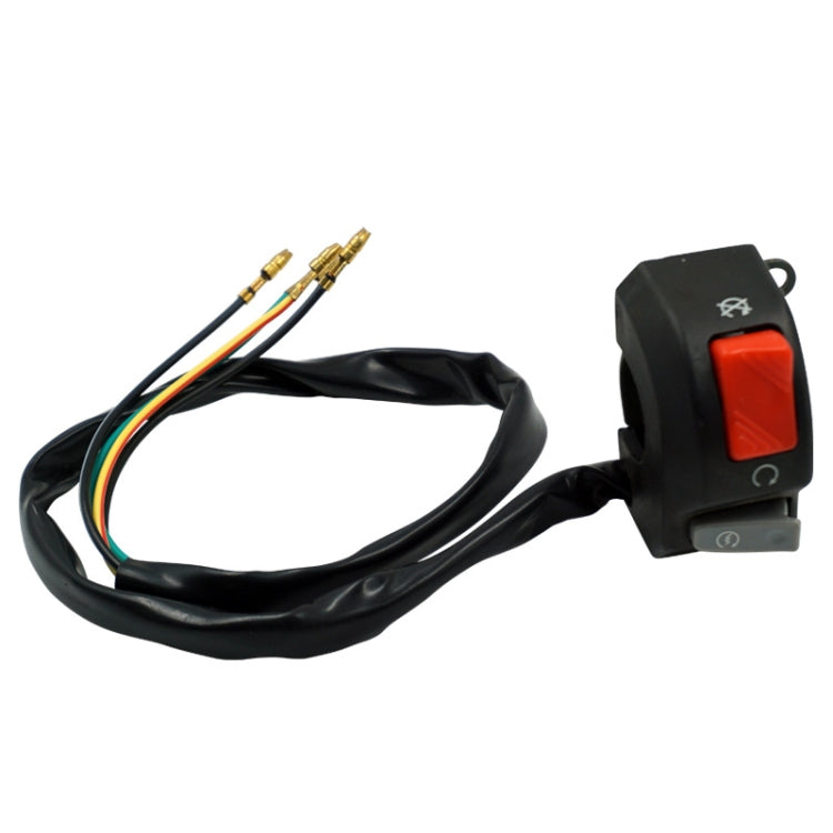Interruttore di avviamento estinto con rubinetto modificato per motocicletta da 2 pezzi, Faucet Extinguished Start Switch