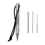 Ombrello Corda Ago Marlin Spike Bracciale Strumento per tessitura fai-da-te, Specifica:, 4 PCS / Set Black, 4 PCS / Set Silver, 5 PCS / Set Black, 5 PCS / Set Silver, 6 PCS / Set Black, 6 PCS / Set Silver, 7 PCS / Set Black, 7 PCS / Set Silver         ...