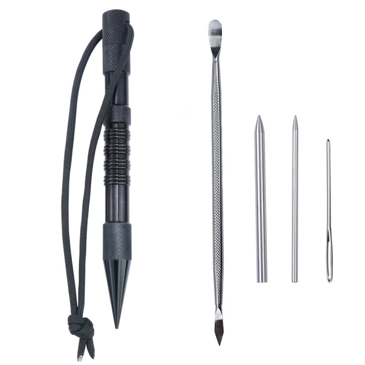 Ombrello Corda Ago Marlin Spike Bracciale Strumento per tessitura fai-da-te, Specifica:, 4 PCS / Set Black, 4 PCS / Set Silver, 5 PCS / Set Black, 5 PCS / Set Silver, 6 PCS / Set Black, 6 PCS / Set Silver, 7 PCS / Set Black, 7 PCS / Set Silver         ...